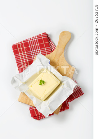 block of fresh butter 26252719