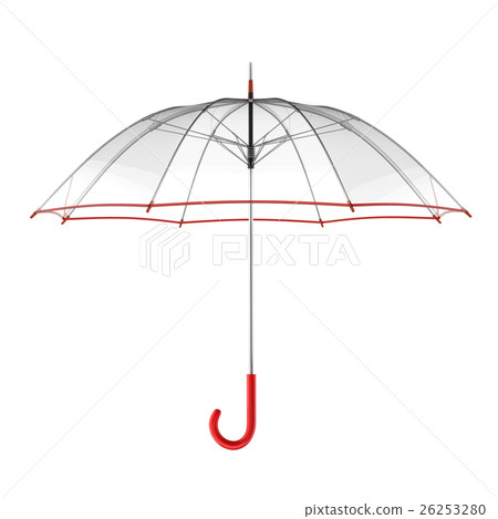 Umbrella isolated on white background - Stock Illustration [26253280 ...