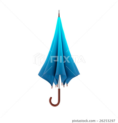 Umbrella isolated on white background - Stock Illustration [26253297 ...