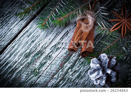 Christmas decorative card 26254843