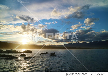 Sunset of Kaikoura, New Zealand 26255323