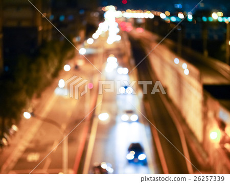 模糊的夜景 26257339