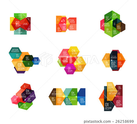 Infographic banner layouts 26258699