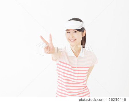女高爾夫球片 26259446