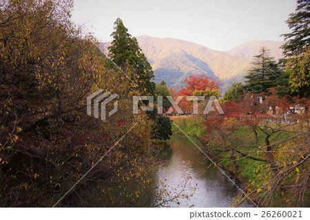 Ueda Park Shinshu Ueda城堡在秋天（Sanada城堡） 26260021