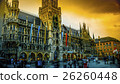 View on the main town hall in Munich, Germany 26260448
