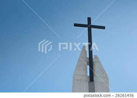 Black cross. Black cross. 26261456