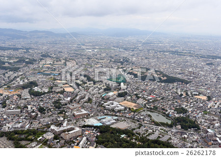 Aerial view of Nishinomiya-shi, Hyogo prefecture 26262178