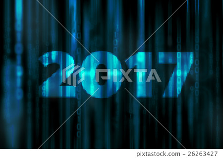 2017 mosaic abstract digital matrix background 26263427