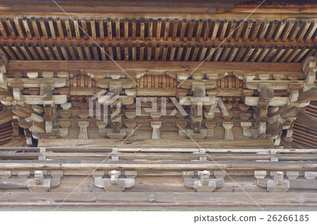Shinshu Azumino神社Shushhu Azumino Oshimon青年王子神社（Shikazu Shikaji）三重塔 26266185