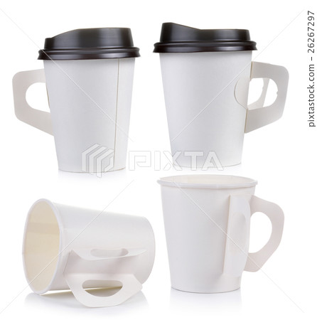 paper cup for coffee isolated on white background 26267297