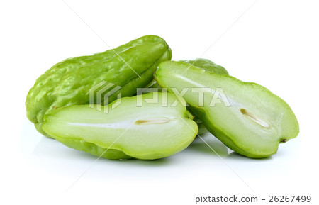 Chayote on white background 26267499