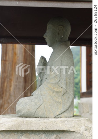 Shinshu's cultural asset masterpiece Moriya Sadaharu Ishinobu Ken King Jizo (Ina-shi Bofukuji) 26268124