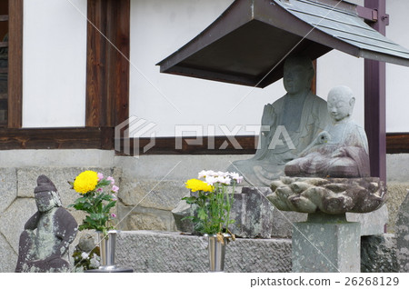 Shinshu's cultural asset masterpiece Moriya Sadaharu Ishinobu Ken King Jizo (Ina-shi Bofukuji) 26268129