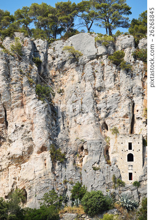 Church built into rocks in Split in Croatia Church built into rocks in Split in Croatia 26268845