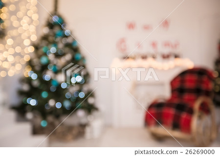 Defocused background Christmas Living room 26269000