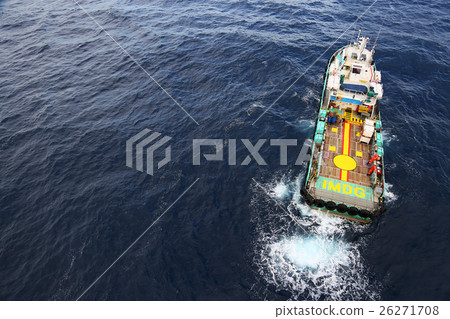 Supply boat transfer cargo to oil and gas industry 26271708