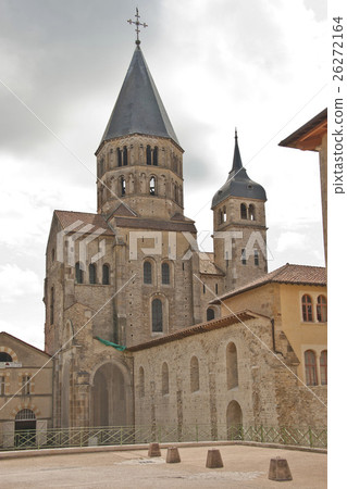 remains of the cluny abbey 26272164