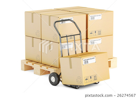 Shipping and logistics concept, 3D rendering Shipping and logistics concept, 3D rendering 26274567