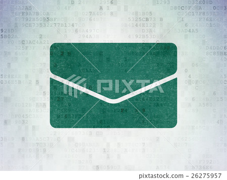 Business concept: Email on Digital Data Paper Business concept: Email on Digital Data Paper 26275957