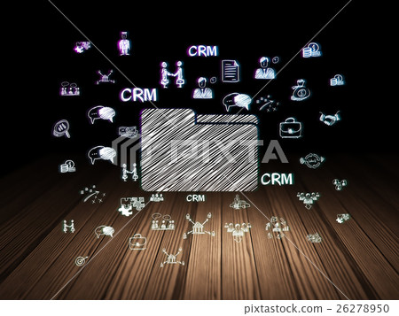 Business concept: Folder in grunge dark room Business concept: Folder in grunge dark room 26278950