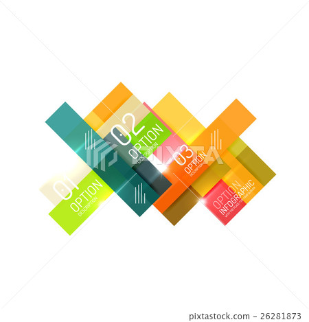 Vector business infographics, option select 26281873