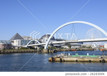 名古屋·名古屋港的城市景觀 名古屋·名古屋港的城市景觀 26283094