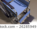 Wheelchair 3D illustration 26285949