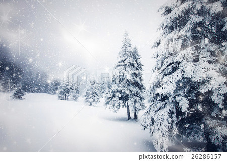 snowy winter landscape snowy winter landscape 26286157