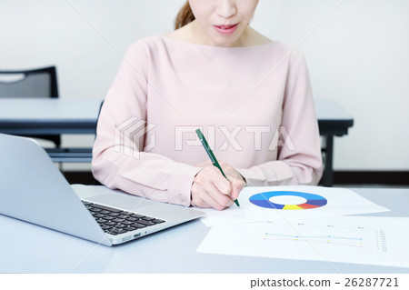 Woman at work Woman at work 26287721