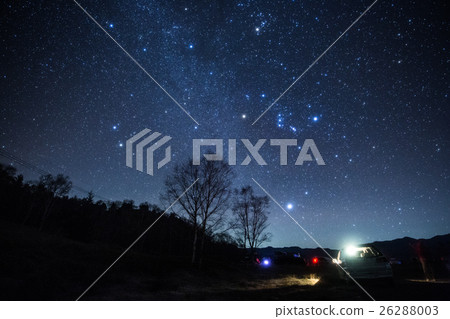 Look up at the constellation in winter Look up at the constellation in winter 26288003