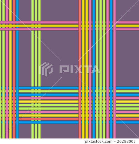 Vector Seamless Abstract Line Pattern. - Stock Illustration [26288005 ...