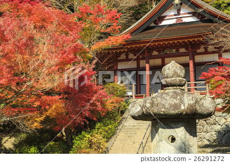 Shishiyama寺廟秋葉 26291272