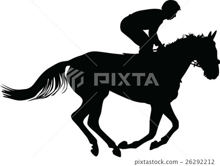 horse and jockey horse and jockey 26292212