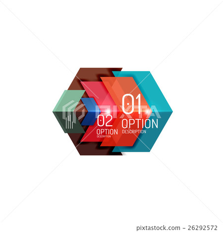 Vector business infographics, option select 26292572