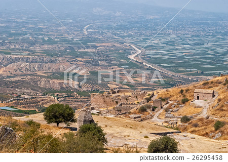 View ancient Acrocorinth. 26295458