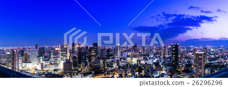 Night view of the city 26296296