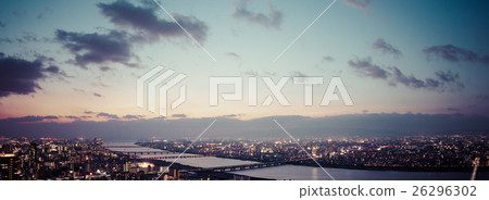 Night view of the city 26296302