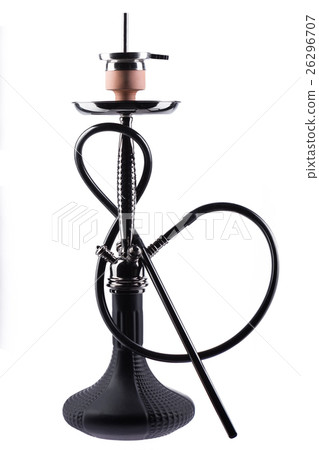 Modern hookah isolated on white background Modern hookah isolated on white background 26296707