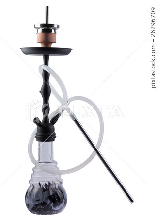 Modern hookah isolated on white background Modern hookah isolated on white background 26296709
