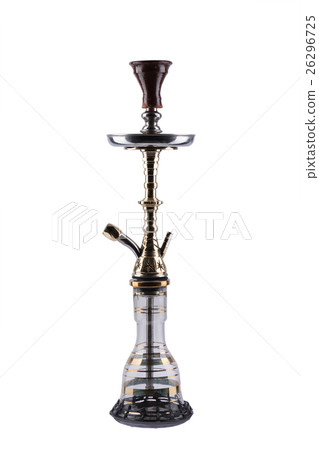Classic hookah isolated 26296725