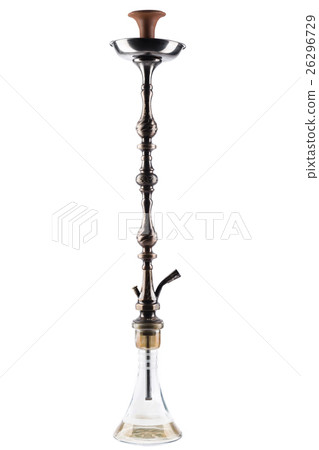 Classic hookah isolated 26296729