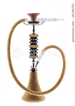 Gold hookah. Rhinestone full covered 26296762