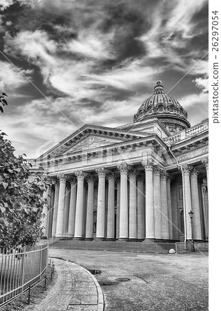 Facade of Kazan Cathedral in St. Petersburg,Russia Facade of Kazan Cathedral in St. Petersburg,Russia 26297054