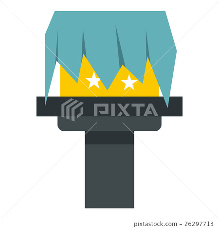 Box magic icon, flat style 26297713