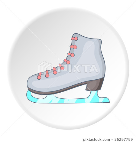 Skates icon, cartoon style Skates icon, cartoon style 26297799