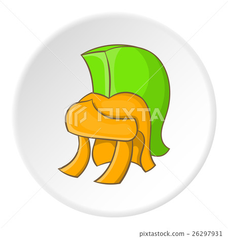 Helmet of gladiator icon, cartoon style Helmet of gladiator icon, cartoon style 26297931