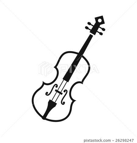 Cello icon in simple style 26298247