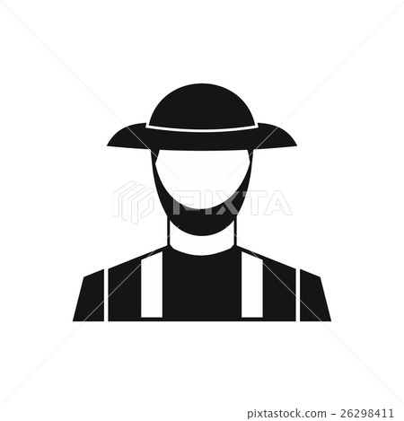 Farmer icon in simple style Farmer icon in simple style 26298411