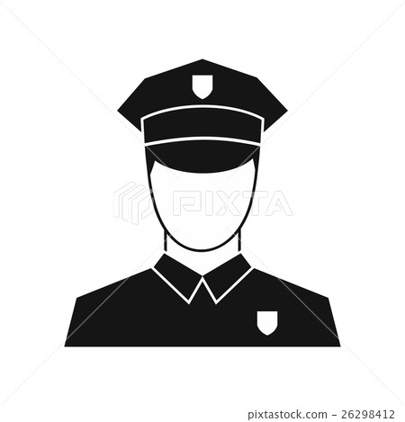 Pilot icon in simple style 26298412